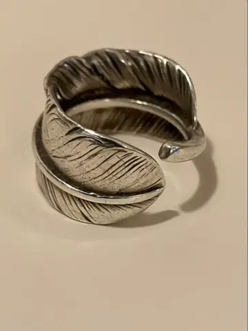 고로즈 SV 페더 반지 18호 왼쪽