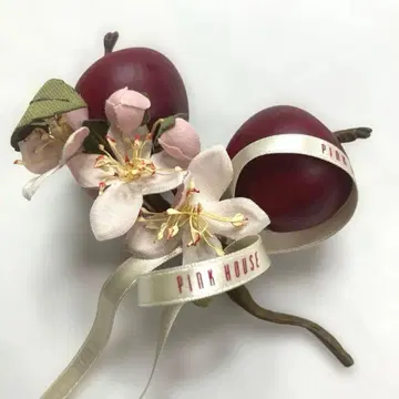 [ 미사용 ] 핑크하우스 애플블라썸 코사지