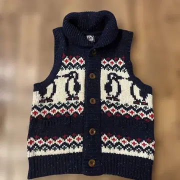 CHUMS 니트 베스트 여성용 L 사이즈