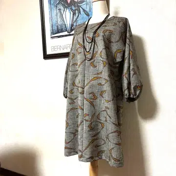 기모노 리메이크 원피스 튜닉 모 울 기모노 옷감으로 월말 가격 인하