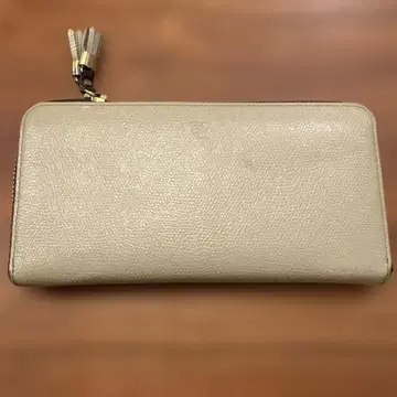 EPOI 라이트 그레이 장지갑 더블 지퍼