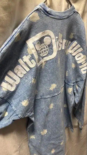 스피릿 저지 디즈니 월드 인디고 데님 블리치