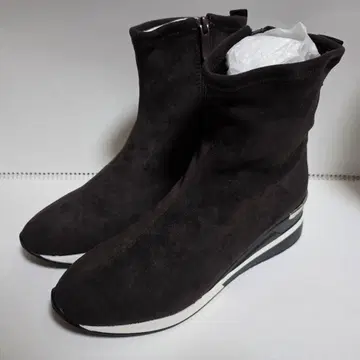 [미사용품] Noubel Voug Relax 부츠 브라운