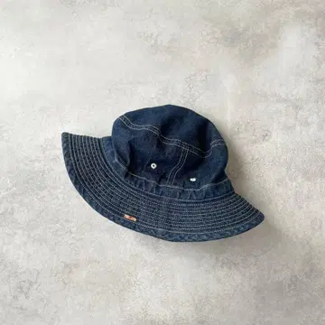 모모타로 진즈 데님 햇 피 택 인디고 모자 일본제 프리