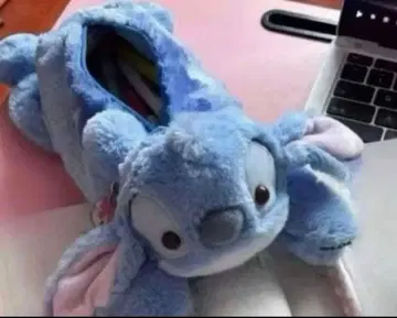 스티치 파우치 펜 케이스