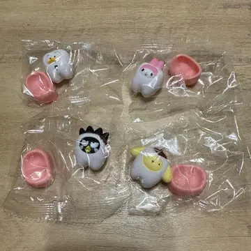 산리오 캐릭터즈 모두 함께 되자! 치아 4종 세트