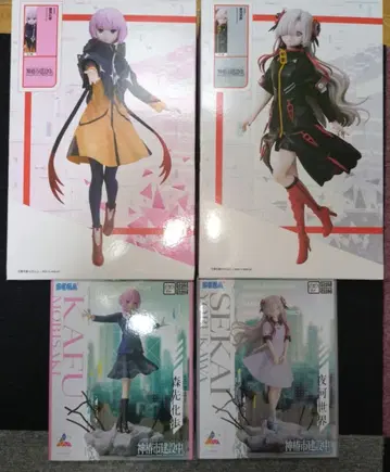 카미츠바키시 건설 중. 요가세카이, 모리사키카호 피규어 4종 세트