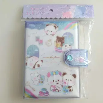 미사용 새상품 모찌모찌 판다 씰 바인더 씰북