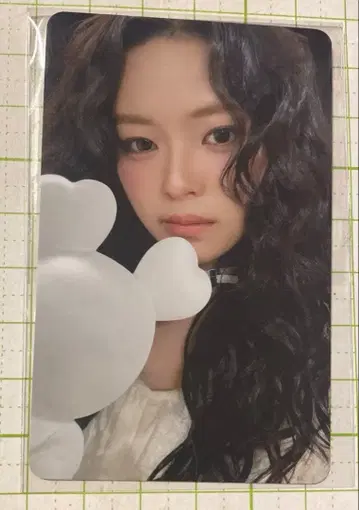 TWICE 실리콘 라이트 트레이딩 카드 정연