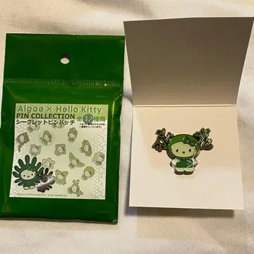 오사카 간사이 만박 일본관 해조 키티 핀 배지 모즈쿠