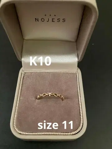 [ NOJESS ] 다이아몬드 반지 K10
