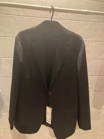 유니클로 UNIQLO 감동 자켓 M 블랙 BLACK