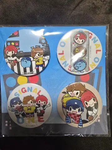 시그널 원 캔뱃지 세트 A