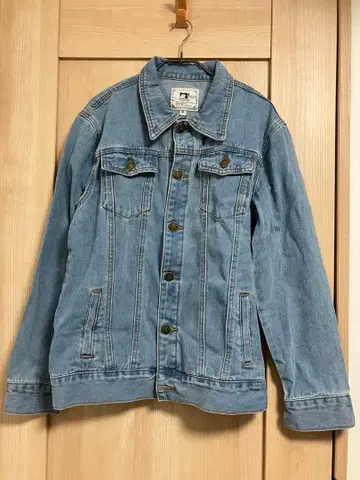AOZUO 라이트 블루 데님 자켓 XL