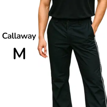 캘러웨이 Callaway 골프 팬츠 블랙 M 사이즈 메쉬