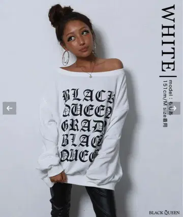 BLACKQUEEN 원숄더 트레이닝복