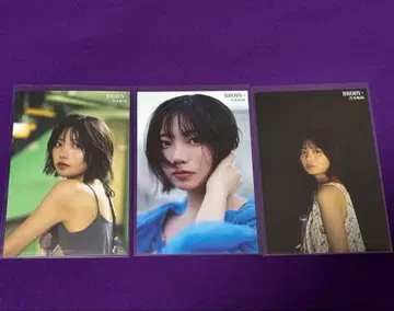 BRODY 나카니시 아루노 엽서 세븐 인터넷 구매 혜택 컴프 노기자카46