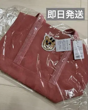 페일라 올드 테디 와펜 토트백 핑크 스몰 미사용 새상품