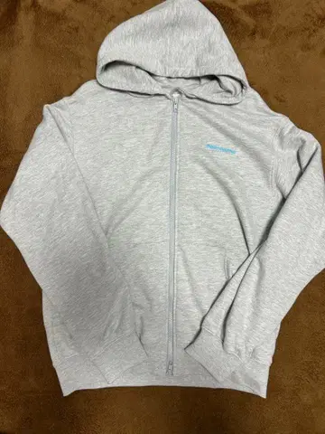 thisisneverthat 그레이 지퍼 후드티 M