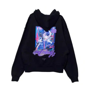 NIRA HOODIE [잔기] 계속 한밤중이면 좋을 텐데 후드티