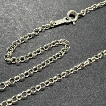 [ 45cm silver925 ] 빈티지 롤 체인 목걸이