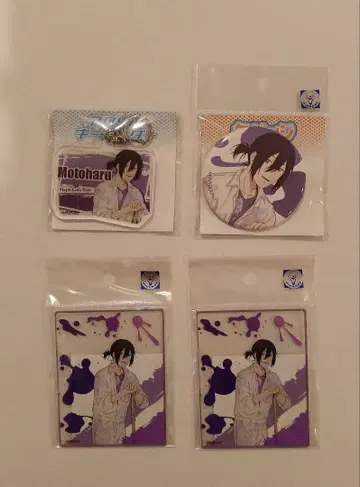 쿨 미툰즈 온라인 복권 아크릴 키링&카드 배지 이가라시 모토하루