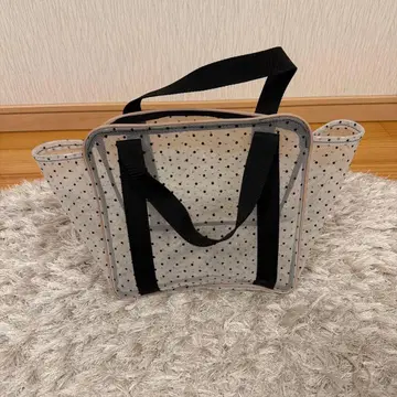 LUDLOW 도트 무늬 토트백