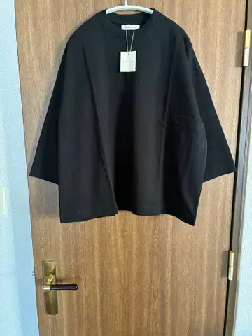 새상품 에스트로 루즈 코튼 100% 8부 소매 풀오버