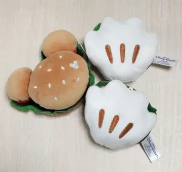 데코레이션 마그넷 미키 햄버거 치킨 파오 미키 손