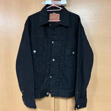 SUGAR CANE 블랙 데님 자켓 40 사이즈