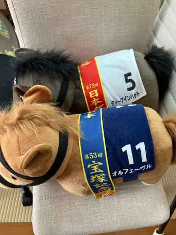 오르페브르와 딥 임팩트 봉제 인형 세트