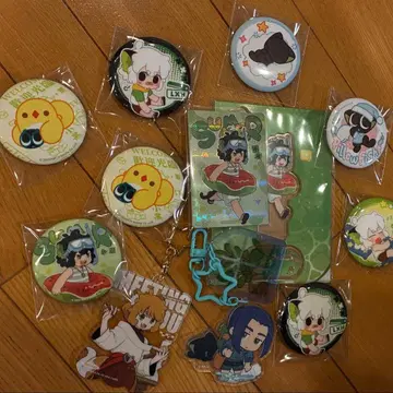 라오허전기 캔뱃지 아크릴 스탠드 무한 샤오헤이