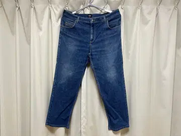 리 다크 블루 스트레이트 데님