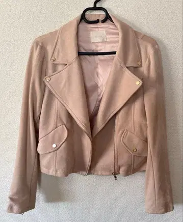 MIIA 핑크 스웨이드 라이더스