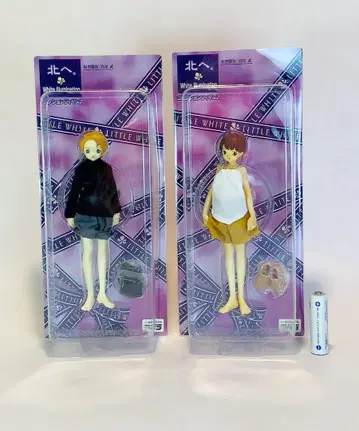 북으로. WhiteIllumination 피규어 컬렉션 2체 일괄
