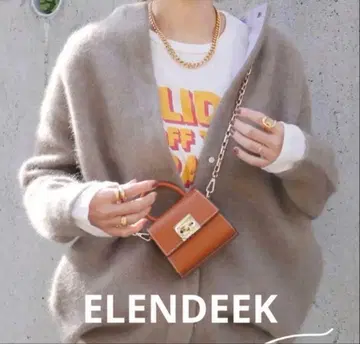 [ ELENDEEK ] 라쿤 믹스 W 가디건