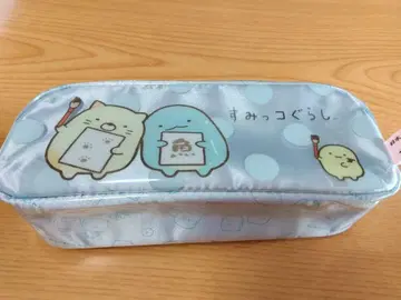 스밋코구라시 필통 스카이블루 도트