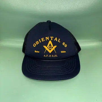 프리메이슨 메쉬 캡 트래커 캡 빈티지