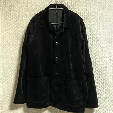 신사 나무 열매에서 만든 카포크 혼방 코듀로이 자켓 무인양품 L