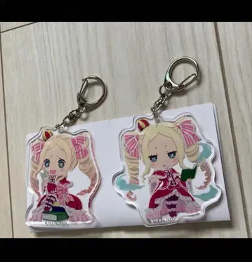 리제로 베아트리스 파스테로우 아크릴 키링 2점 레어