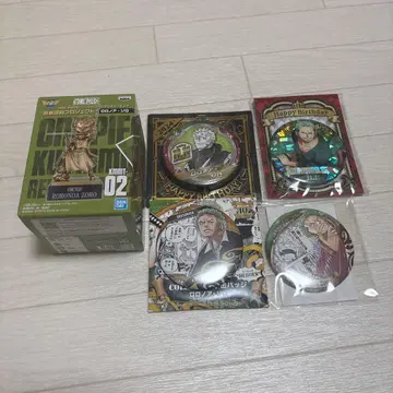 원피스 ONE PIECE 조로 캔뱃지 피규어