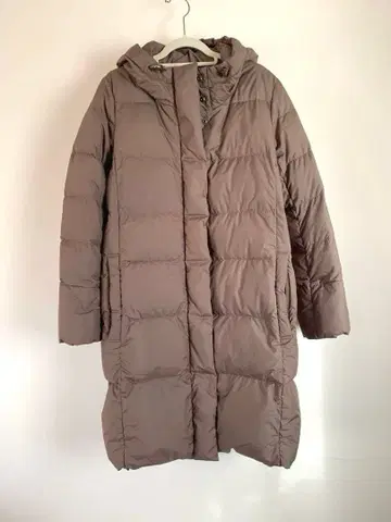 무인양품 다운 코트 S 모카 브라운