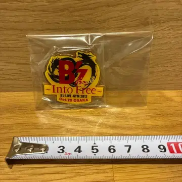 B'z LIVE-GYM2012 Into Free EXTRA 핀 배지