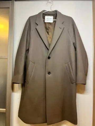 FABRICA TESSUTI 베이지 체스터 코트