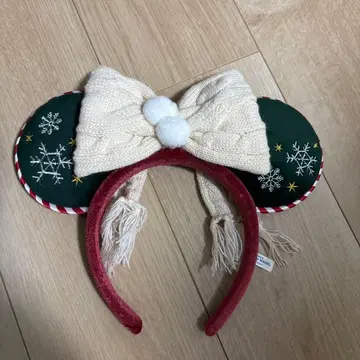 디즈니 머리띠 미니 마우스 크리스마스