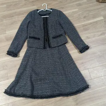 GIRL 걸 트위드 자켓 원피스 셋업