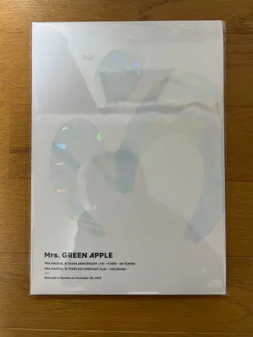 Mrs. GREEN APPLE 10주년 기념 라이브 팜플렛