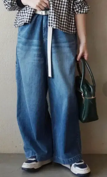 JOURNAL STANDARD 12OZ 데님 턱 페인터 팬츠