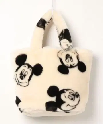 로데오 크라운 미키 퍼 토트백 WCJ