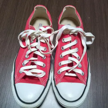 컨버스 올스타 레드 스니커즈